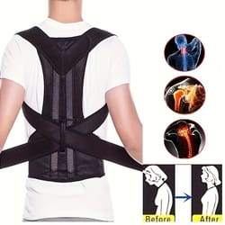 posture corrector adjustable back posture brace for all-day shoulder back support