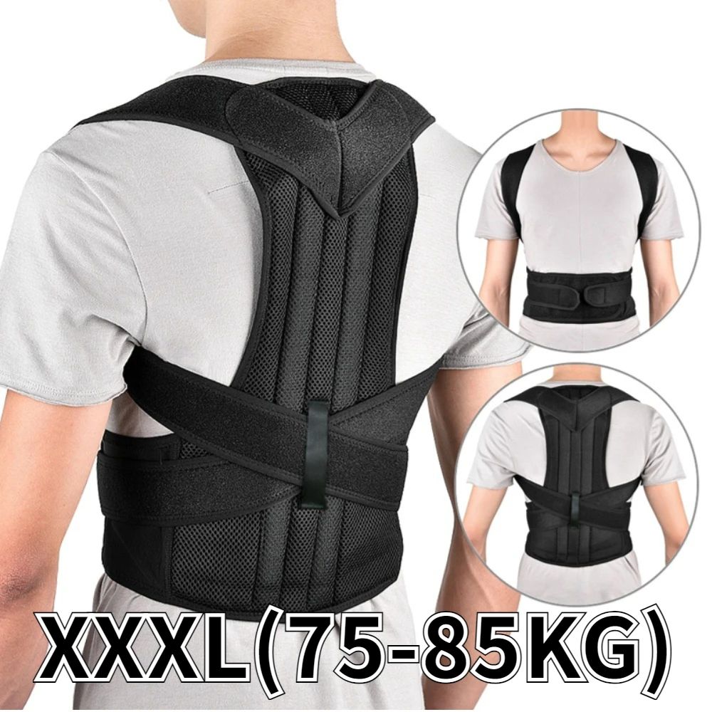 Posture Corrector Adjustable Back Posture Brace For AllDay Shoulder Back Support 9