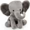 10Inch Gray Elephant Plush Pillow Soft Kawaii Stuffed Animal For Babies Cozy Decor 1