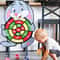 ActivePlay Montessori Sticky Ball Target Game Kids Dart Board Set For Indoor Outdoor Fun 0