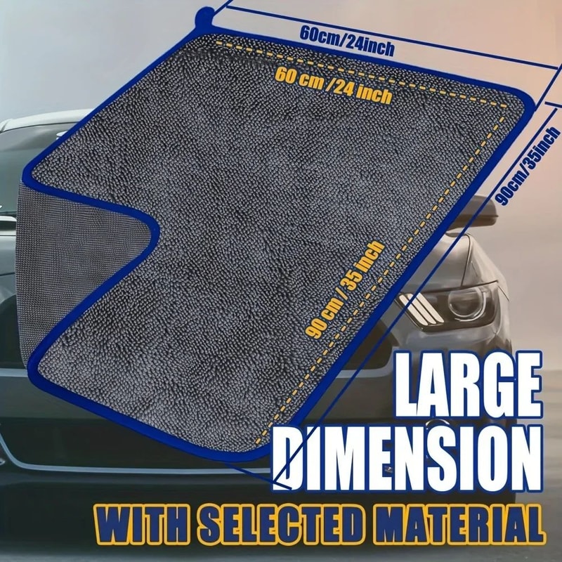 Premium UltraAbsorbent Extra Large Microfiber Drying Towel QuickDry LintFree Car Drying Towel 1