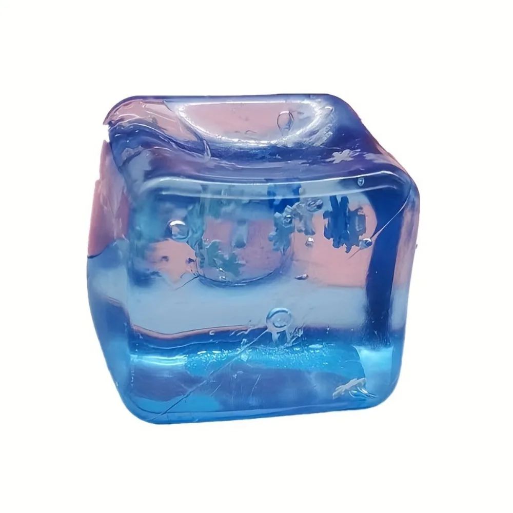 Squishy Ice Cube Stress Ball Cool Squeeze Anxiety Relief Toy 4