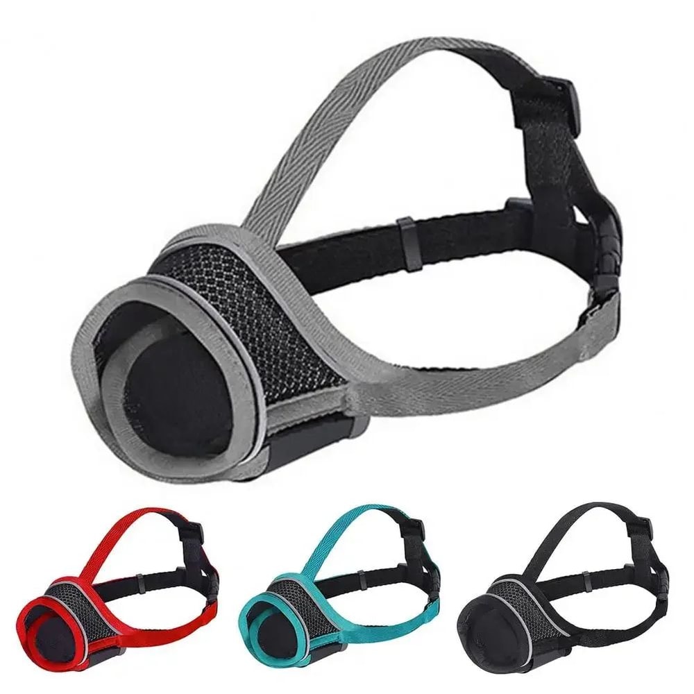 Breathable Adjustable Dog Muzzle For Calm Walks Safer Handling 3