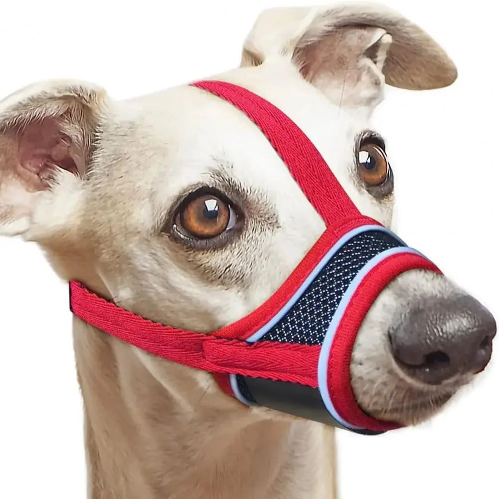 Breathable Adjustable Dog Muzzle For Calm Walks Safer Handling 5