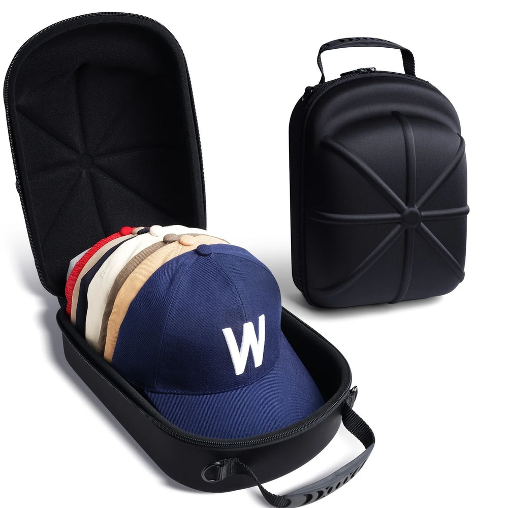 Hard Shell Hat Travel Case EVA Baseball Cap Carrying Case To Protect Store And Display Caps 0