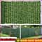 LushShield 1M3M Artificial Privacy Fence Screen Realistic Green Leaf Fence Panels For Garden Balco 0