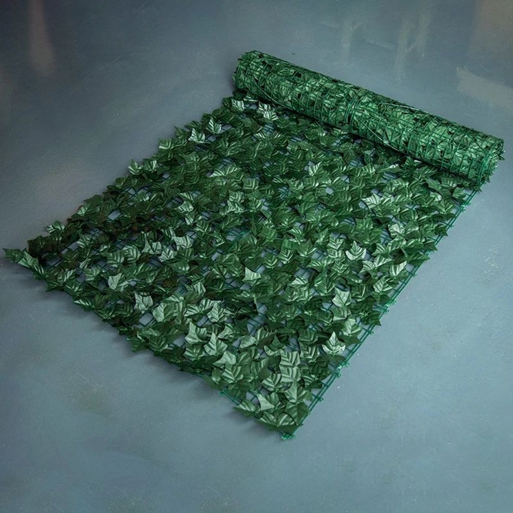 LushShield 1M3M Artificial Privacy Fence Screen Realistic Green Leaf Fence Panels For Garden Balco 6
