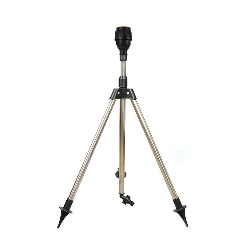 Premium 360 Automatic Rotating Tripod Garden Sprinkler Stand Stainless Steel Irrigation Lawn Wate 6