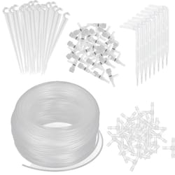 bend arrow drip irrigation emitters for 4/7mm hose - regulating micro drip watering kit for garden & greenhouse