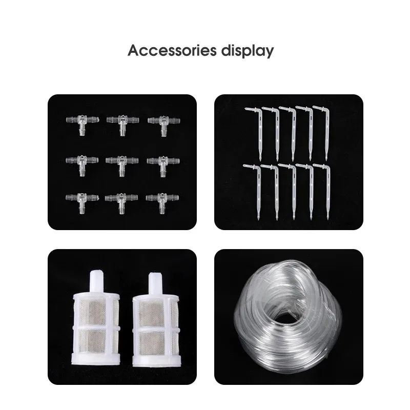 Solar Smart DualZone Garden Irrigation Controller Automatic Drip Watering System 5