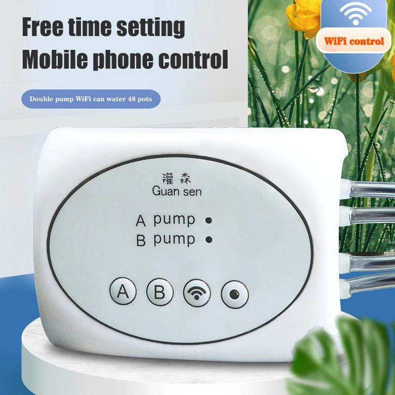 WiFi Smart Garden Irrigation Controller Kit AppControlled Automatic Drip Watering Timer 2