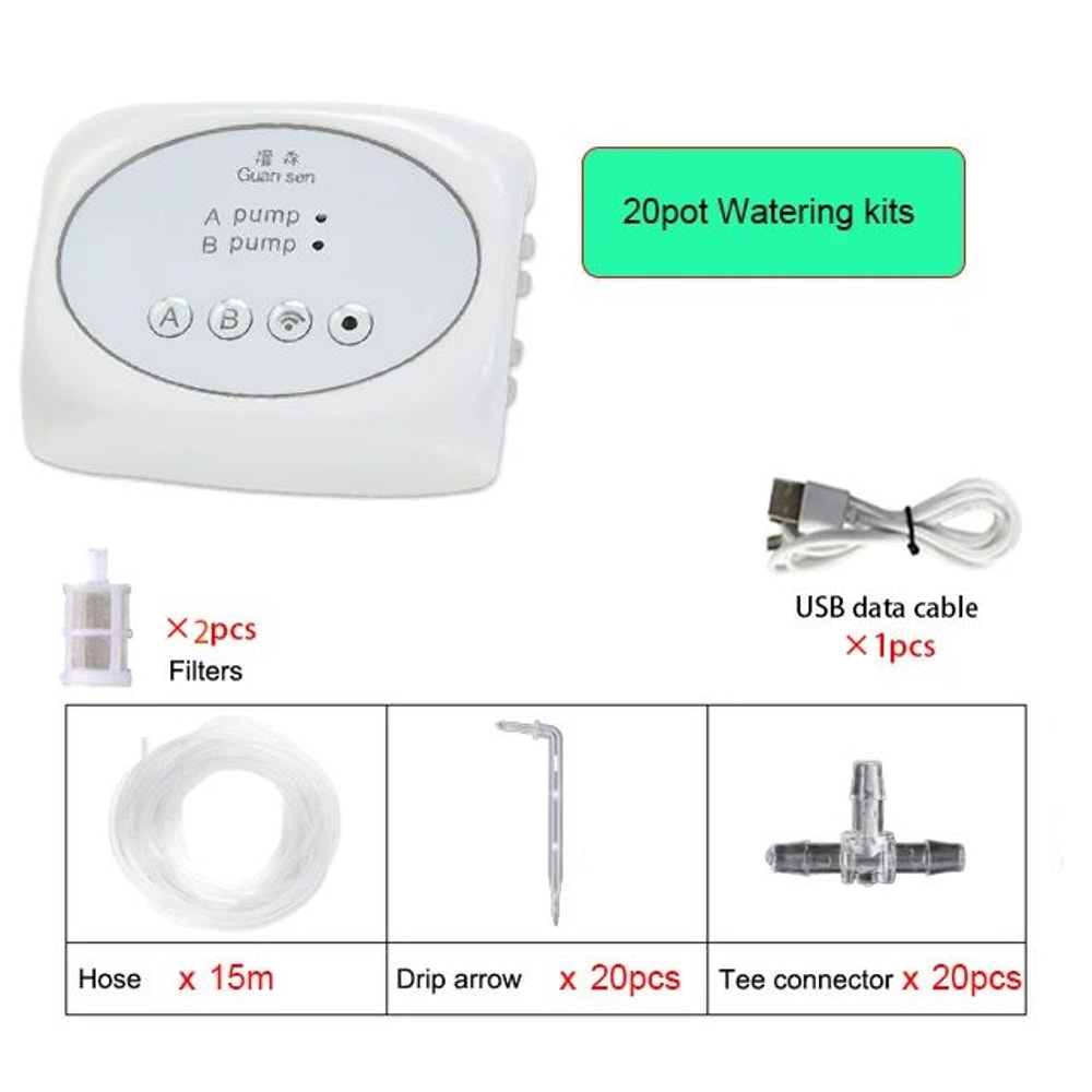WiFi Smart Garden Irrigation Controller Kit AppControlled Automatic Drip Watering Timer 7