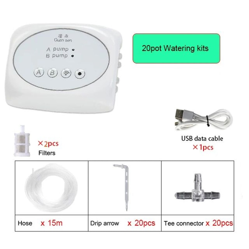 WiFi Smart Garden Irrigation Controller Kit AppControlled Automatic Drip Watering Timer 7