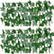 Artificial Ivy Telescopic Garden Fence With Faux Green Leaves 1