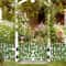 Artificial Ivy Telescopic Garden Fence With Faux Green Leaves 3