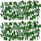 Artificial Ivy Telescopic Garden Fence With Faux Green Leaves 6