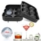 6Cavity Whiskey Ice Cube Tray Set Large RoundSquare Ice Ball Mold Large Ice Cube Mold With Lid 2