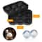 6Cavity Whiskey Ice Cube Tray Set Large RoundSquare Ice Ball Mold Large Ice Cube Mold With Lid 5