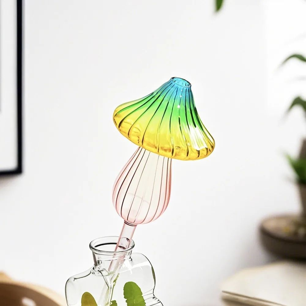 Glass Watering Globes Self Watering Spikes 12 Pack Automatic Plant Watering Device For Houseplants 2