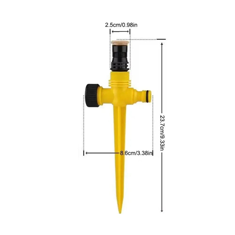 360 Degree Rotating Lawn Sprinkler For LargeArea Garden Irrigation 3