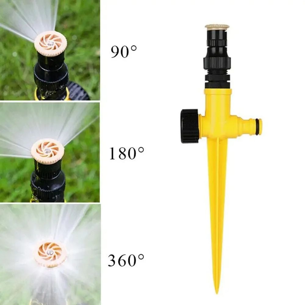 360 Degree Rotating Lawn Sprinkler For LargeArea Garden Irrigation 4