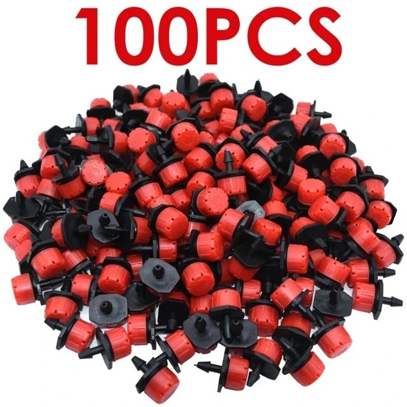 Adjustable 47mm Micro Drip Irrigation Emitters For Balconies Gardens Greenhouses 101000pcs 9