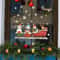 Festive Snowman Christmas Window Stickers Snowflake Wall Decals Holiday Window Decorations Set 1
