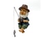 Whimsical Fishing Gnome Statue Resin Garden Figurine For Outdoor Garden Decor 4