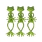Cute Frog Plant Support Clips 135pcs Reusable Frog Plant Stand Flower Pot Hugger For Vines Stems 7