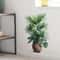 Green Potted Plant Wall Sticker Self Adhesive 3D Plant Wall Decal For Fresh Green Wall Decor 3