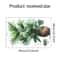 Green Potted Plant Wall Sticker Self Adhesive 3D Plant Wall Decal For Fresh Green Wall Decor 5