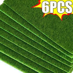 premium diy artificial grass mat – green lawn turf carpet for home, garden, wedding & aquarium decor