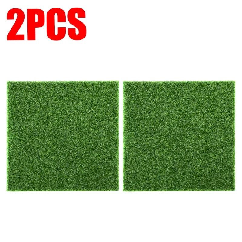 Premium DIY Artificial Grass Mat Green Lawn Turf Carpet For Home Garden Wedding Aquarium Decor 7
