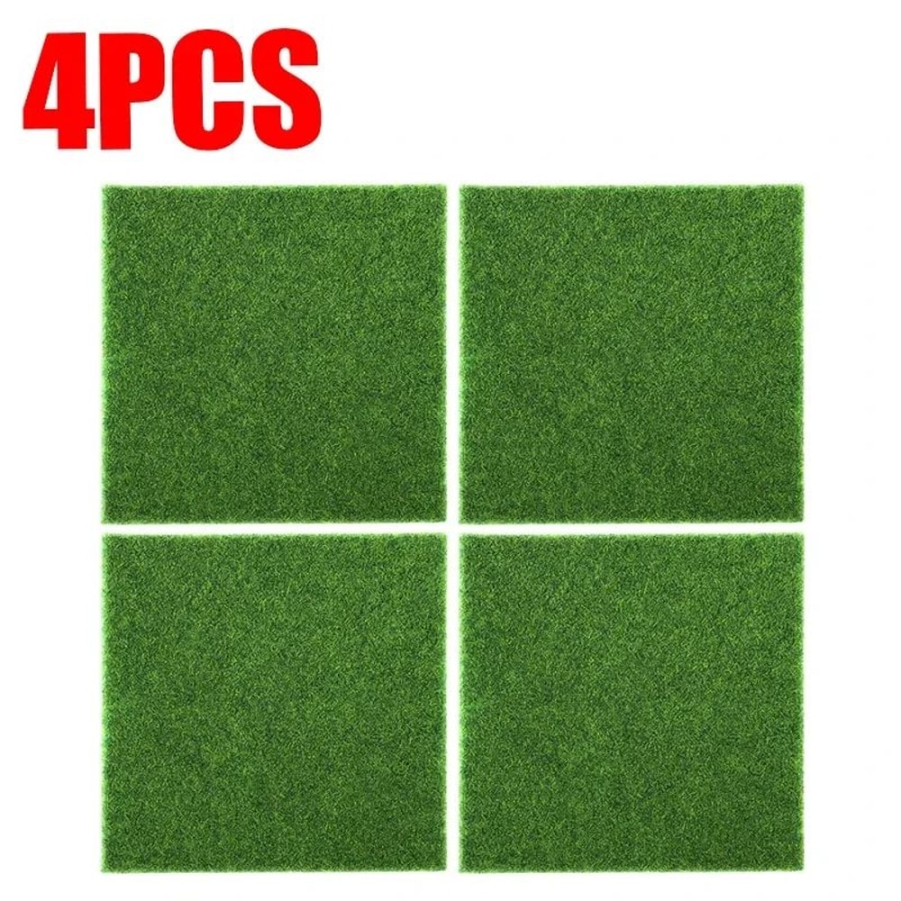 Premium DIY Artificial Grass Mat Green Lawn Turf Carpet For Home Garden Wedding Aquarium Decor 8