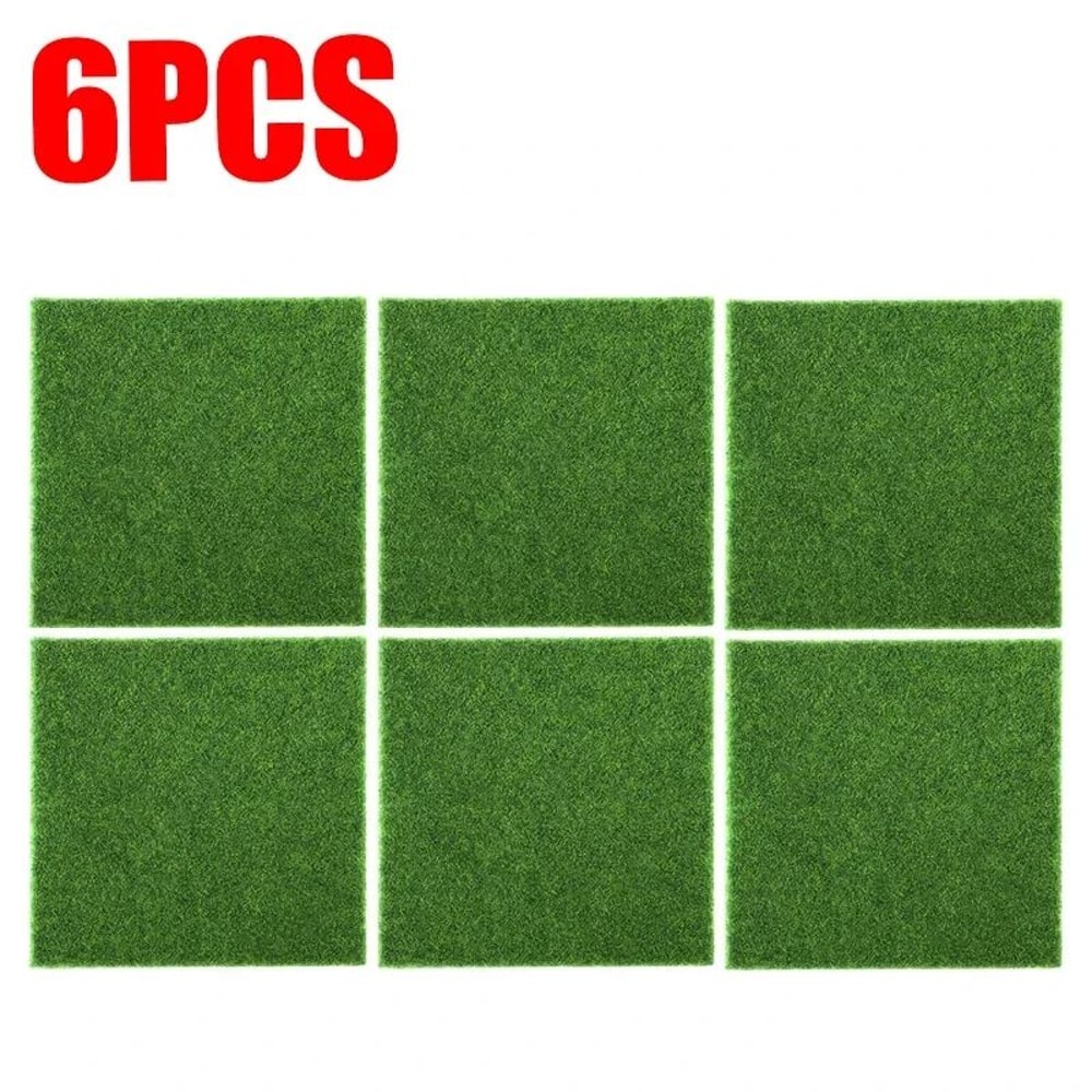 Premium DIY Artificial Grass Mat Green Lawn Turf Carpet For Home Garden Wedding Aquarium Decor 9