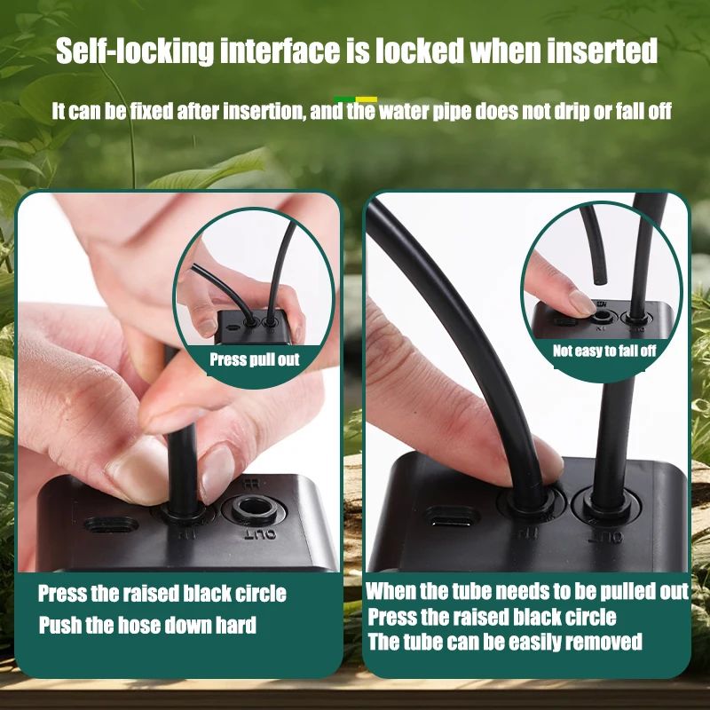 RainforestPro Automatic Terrarium Misting System With Timer Dual 360 Nozzles Smart Reptile Humidi 3