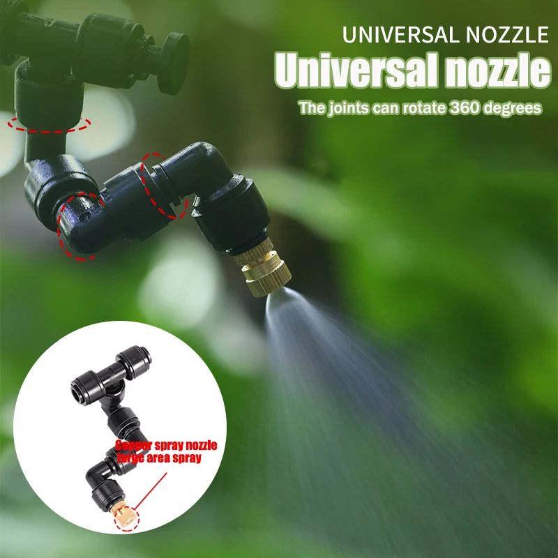 RainforestPro Automatic Terrarium Misting System With Timer Dual 360 Nozzles Smart Reptile Humidi 4