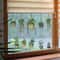 Hanging Potted Plant Window Clings Set Reusable Removable Window Stickers For Fresh Botanical Deco 2