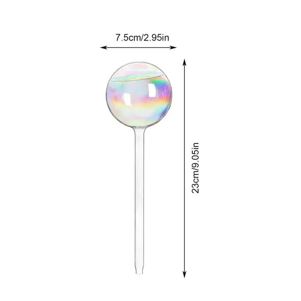 Glass SelfWatering Bulb Spikes For Potted Plants SlowRelease Plant Watering Globes 12 Pack 2