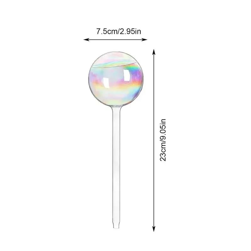 Glass SelfWatering Bulb Spikes For Potted Plants SlowRelease Plant Watering Globes 12 Pack 2