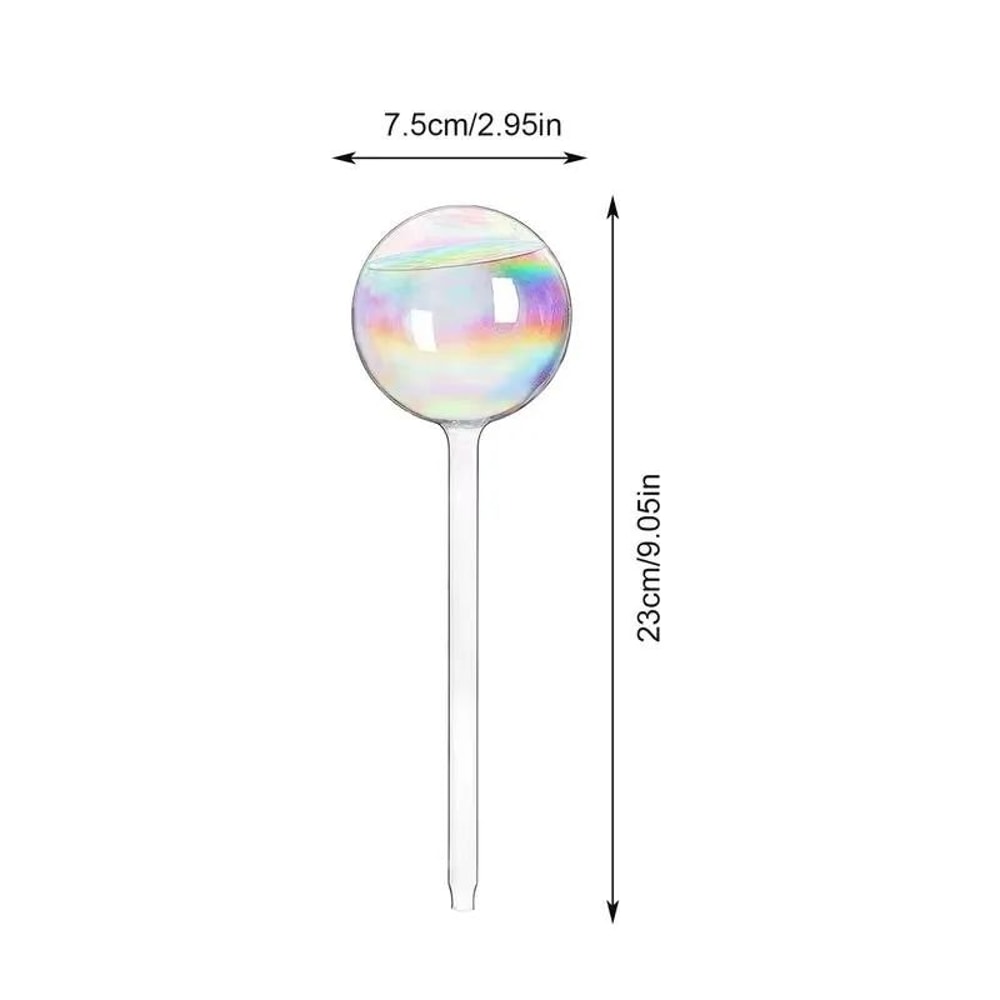 Glass SelfWatering Bulb Spikes For Potted Plants SlowRelease Plant Watering Globes 12 Pack 6