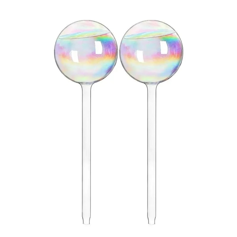 Glass SelfWatering Bulb Spikes For Potted Plants SlowRelease Plant Watering Globes 12 Pack 7