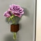 Wooden Magnetic Test Tube Vase For Fridge Decor Mini Bud Vase Fridge Magnet Flower Vase 3