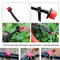 14 Inch Drip Irrigation Emitter Bend Arrow Dripper For 47mm Micro Drip Connector Lines Adjustable A 5