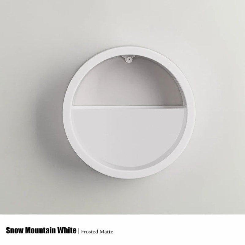 Nordic Wall Mounted Hydroponic Planter Sleek Circular Plant Pot For Stylish Home Wall Decor 6