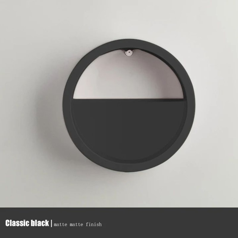 Nordic Wall Mounted Hydroponic Planter Sleek Circular Plant Pot For Stylish Home Wall Decor 7