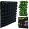 Vertical Garden Wall Grow Bag Planter SpaceSaving Outdoor Herb Vegetable Pocket Planters 0