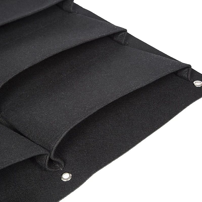 Vertical Garden Wall Grow Bag Planter SpaceSaving Outdoor Herb Vegetable Pocket Planters 3