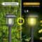 2Pack Solar Pathway Lights Outdoor Waterproof Auto OnOff Garden Walkway Stakes 2