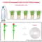 Garden Adjustable Drip Irrigation Kit With Regulating Valve 47mm Irrigation Hose Micro Drippers For 5
